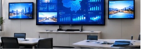 商用显示与信息发布展示图